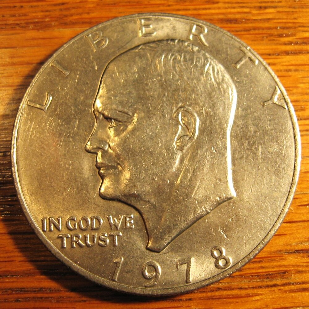 1978 P EISENHOWER 1 DOLLAR COIN